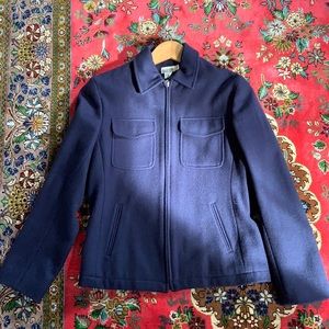 Like new J. Crew Women’s Wool Blend Coat Sz Small